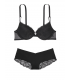 Комплект бeлья Push-up из коллекции Favorite T-Shirt от Victoria's Secret - Black