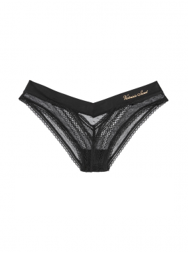 Докладніше про Мереживні трусики Brazilian з колекції Very Sexy від Victoria&#039;s Secret - Black