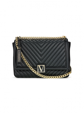 Фото Стильна сумка Victoria Medium Shoulder Bag від Victoria's Secret - Black