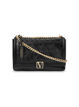 Докладніше про Стильна сумка Victoria Medium Shoulder Bag від Victoria&#039;s Secret - Black Lily