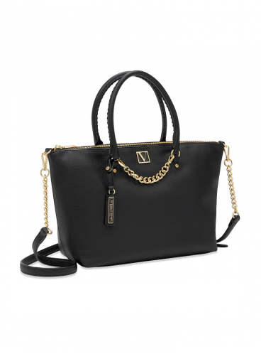 Стильна сумка The Victoria Slouchy Satchel від Victoria's Secret - Black