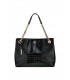 Стильна сумка The Victoria Shoulder від Victoria's Secret - Black Croc