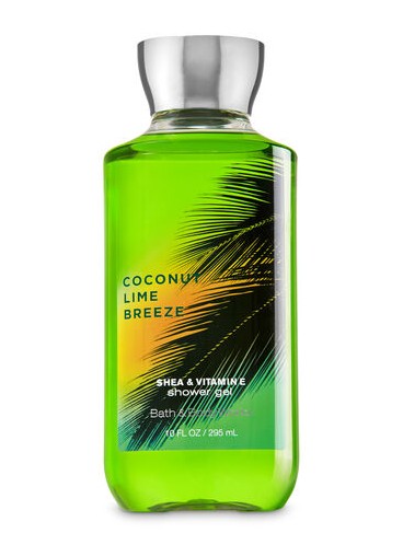 Гель для душу Coconut Lime Breeze від Bath and Body Works