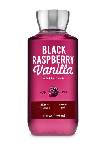 Гель для душа Black Raspberry Vanilla от Bath and Body Works