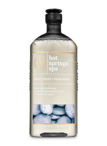 Гель для душа Aromatherapy Hot Springs Spa от Bath and Body Works