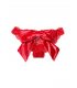 Трусики из коллекции Lace & Velvet Bow Ouvert от Victoria's Secret - Lipstick