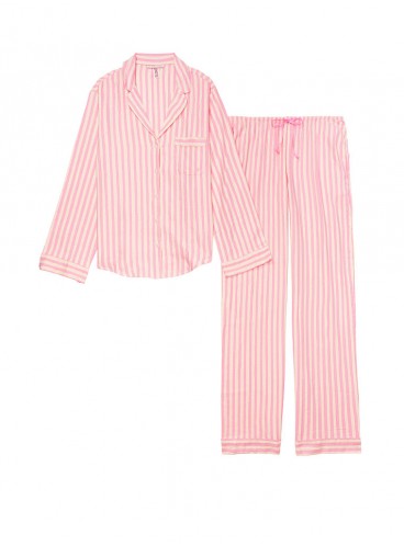Фланелева піжама від Victoria's Secret - Pink Stripe