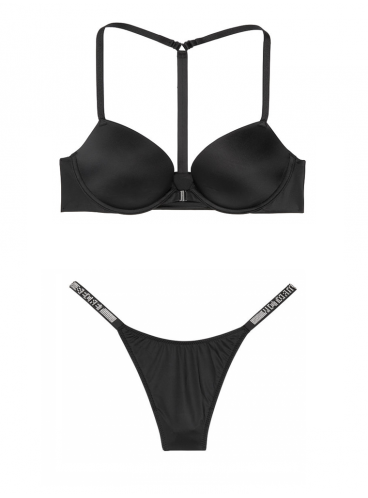 Комплект з Push-Up T-back із серії Very Sexy від Victoria's Secret - Black