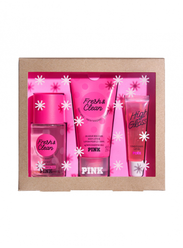 Набор косметики из серии Victoria's Secret PINK - Fresh & Clean