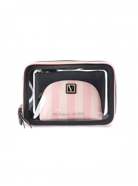 More about Набор из 3-х косметичек Signature Stripe от Victoria&#039;s Secret