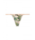 Трусики-стринги из коллекции V-string от Victoria's Secret - Champagne Palm Leaves