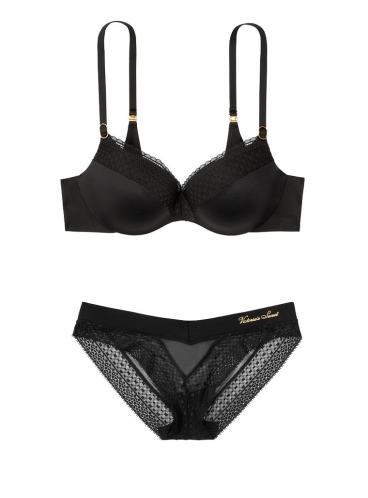Комплект бeлья Lightly Lined Dem от Victoria's Secret - Black