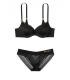 Комплект бeлья Lightly Lined Dem от Victoria's Secret - Black
