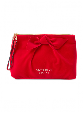 Фото Стильная косметичка Velvet Wristlet от Victoria's Secret
