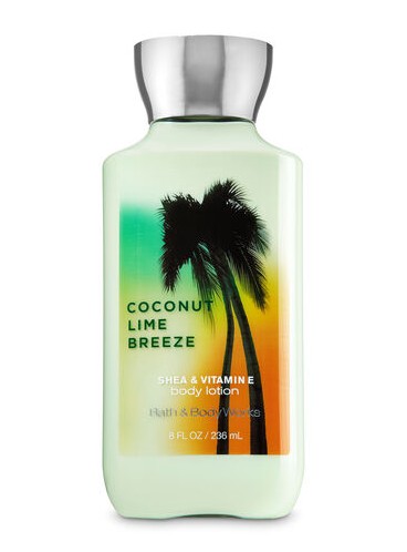 Увлажняющий лосьйон Coconut Lime Breeze від Bath and Body Works