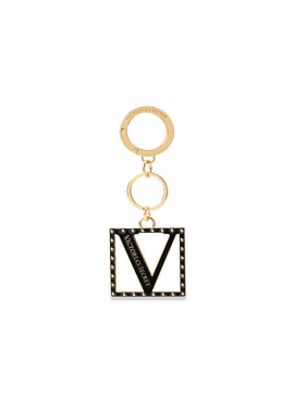 Докладніше про Стильний брелок Charm Keychain від Victoria&#039;s Secret - Black Lily
