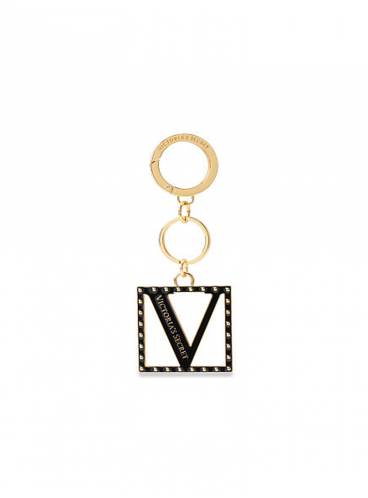 Стильний брелок Charm Keychain від Victoria's Secret - Black Lily