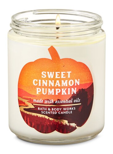 Свічка Sweet Cinnamon Pumpkin від Bath and Body Works