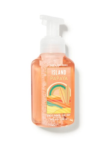 Пенящееся мыло для рук Bath and Body Works - Island Papaya