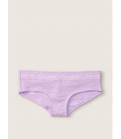 Хлопковые трусики-хипстер Victoria's Secret PINK - Purple