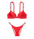 NEW! Стильный купальник Shine Strap Bali Bombshell от Victoria's Secret - Red
