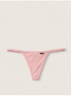 Докладніше про Бавовняні трусики-стрінги Victoria&#039;s Secret PINK - Damsel Pink