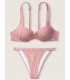 Стильный купальник Ribbed Push Up от Victoria's Secret PINK - Damsel Pink