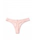 Рифлені трусики-стрінги Victoria's Secret - Purest Pink