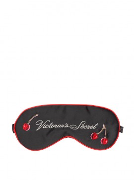 Докладніше про Сатинова маска для сну від Victoria&#039;s Secret - Black Cherry Graphic