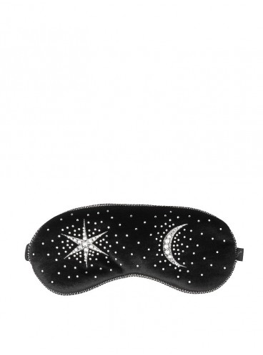 Оксамитова маска для сну від Victoria's Secret - Black