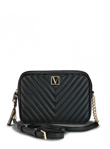 Стильна сумка Victoria Top Zip Crossbody від Victoria's Secret - Black Lily