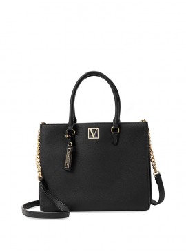Фото Стильная сумка Victoria Structured Satchel от Victoria's Secret - Black Lily