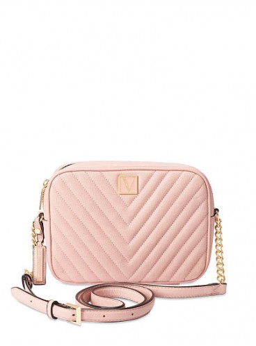 Стильна сумка Victoria Top Zip Crossbody від Victoria's Secret - Orchid Blush