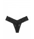 Мереживні трусики-стрінги з колекції The Lacie від Victoria's Secret - Black