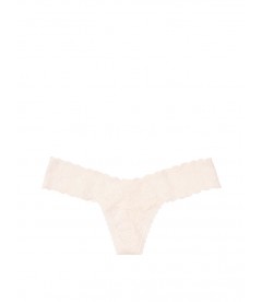 Кружевные трусики-стринги из коллекции The Lacie от Victoria's Secret - White