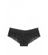 Кружевные трусики-чики из коллекции The Lacie от Victoria's Secret - Black
