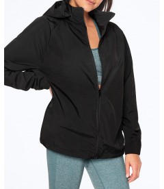 Легкая ветрозащитная куртка-анорак от VS PINK - Pure Black