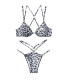 NEW! Стильний купальник Malibu Love Fabulous від Victoria's Secret - Black & White Leopard