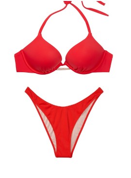 Докладніше про Стильний купальник Bali Bombshell Add-2-cups Push-Up від Victoria&#039;s Secret - Cheeky Red