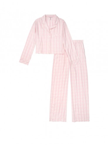 Фланелева піжама від Victoria's Secret - Pink Mini Plaid