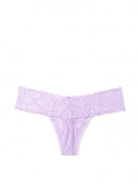 More about Трусики-стринги Lace-up от Victoria&#039;s Secret - Orchid Bloom