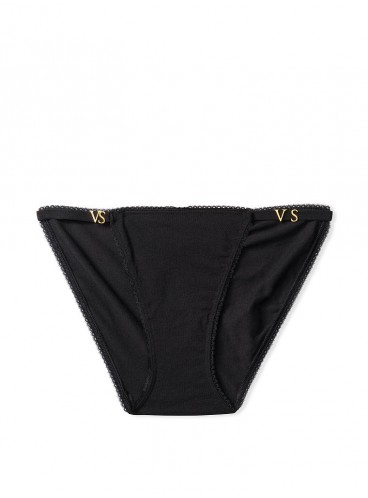 Трусики-бикини Logo Charm от Victoria's Secret - Black