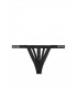 Трусики-стрінги Banded Logo Shine Strap від Victoria's Secret - Black