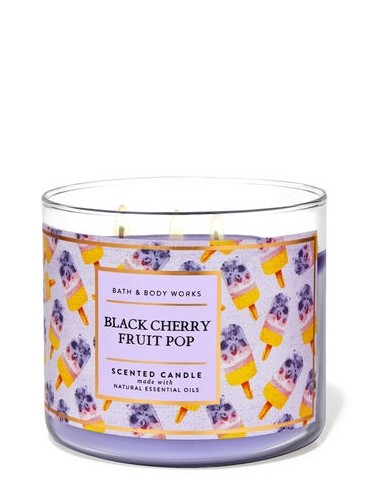 Свічка Black Cherry Fruit Pop від Bath and Body Works