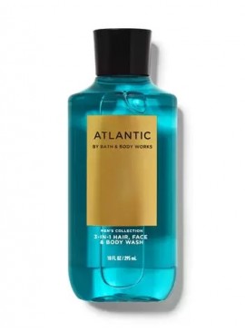 Докладніше про 3в1 Чоловічий засіб для миття волосся, обличчя та тіла Atlantic від Bath and Body Works