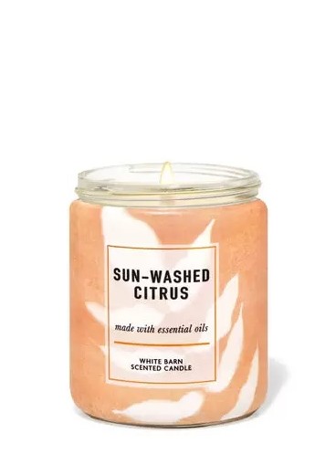 Свічка Sun-Washed Citrus від Bath and Body Works