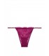 Трусики-бразиліани Lace & Ring Hardware Brazilian від Victoria's Secret - Pink Rouge