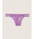 Трусики-стрінги Victoria's Secret PINK із колекції Lace Strappy - Amethyst Orchid