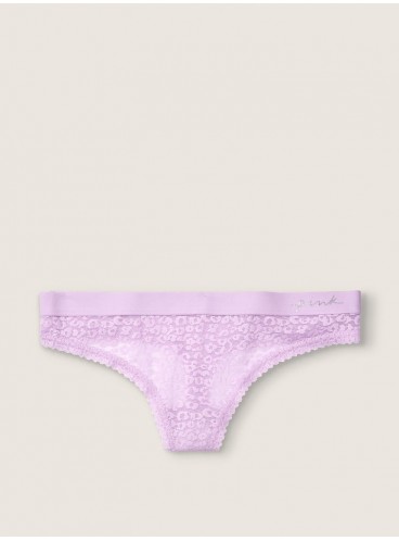 Трусики-стринги Victoria's Secret PINK из коллекции Wear Everywhere - Cabana Purple