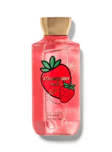 Гель для душу Strawberry Soda від Bath and Body Works